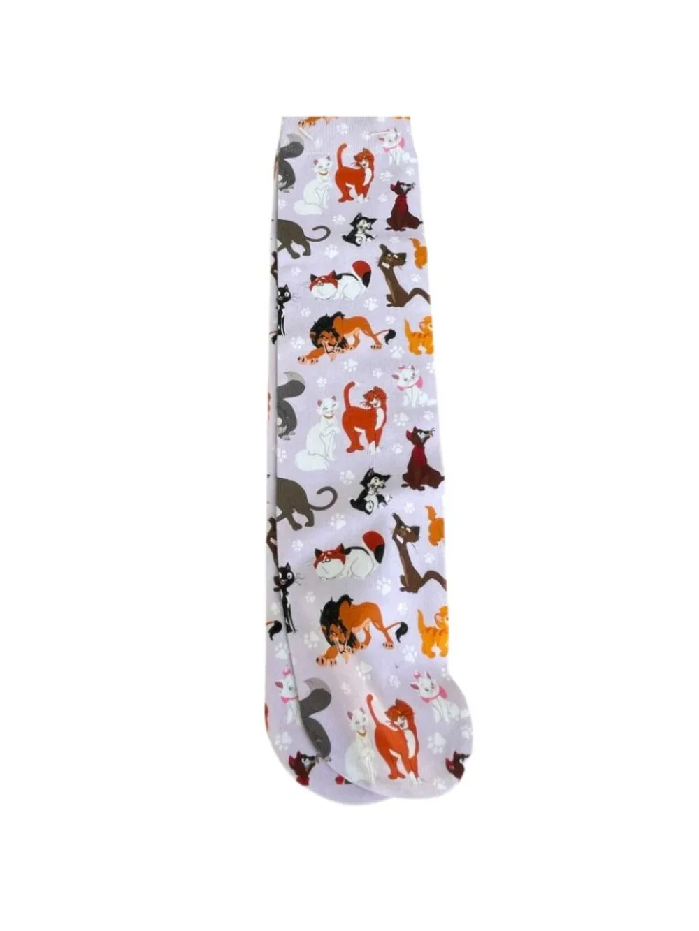 Disney Cats of Disney Aristocats Simba Cheshire Cat Scar Figaro Lucifer Socks
